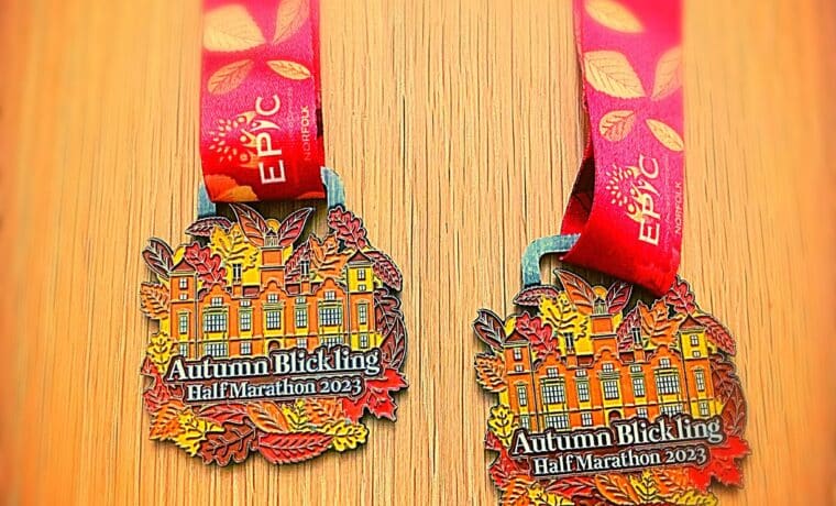 Autumn Half Marathon medal