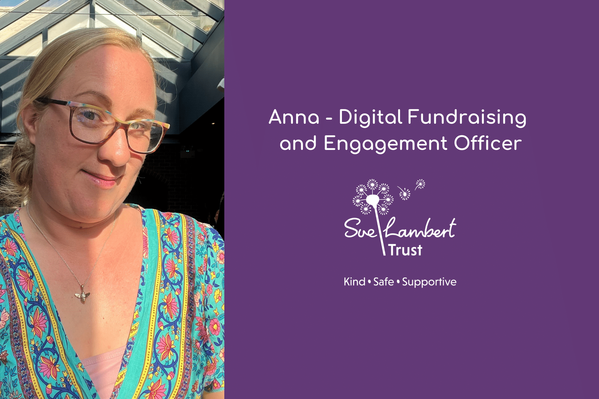 Getting to know Anna Digital Marketing and Engagement Officer - image of anna